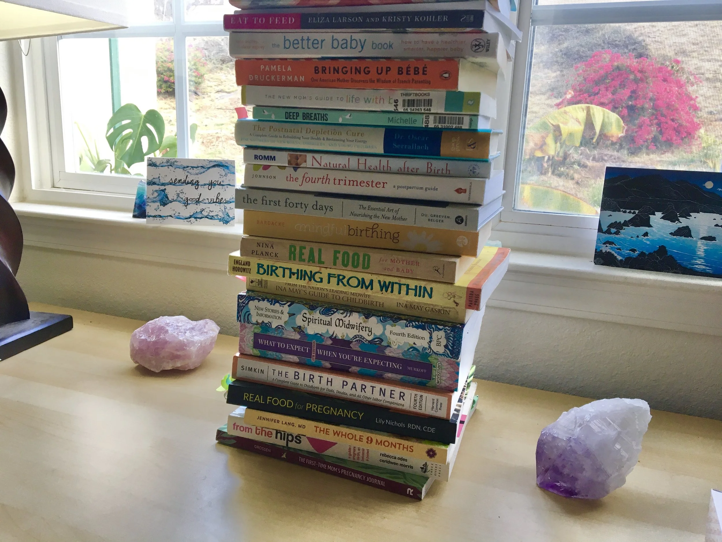 My fav pregnancy and birth books — Wildflower Medicine
