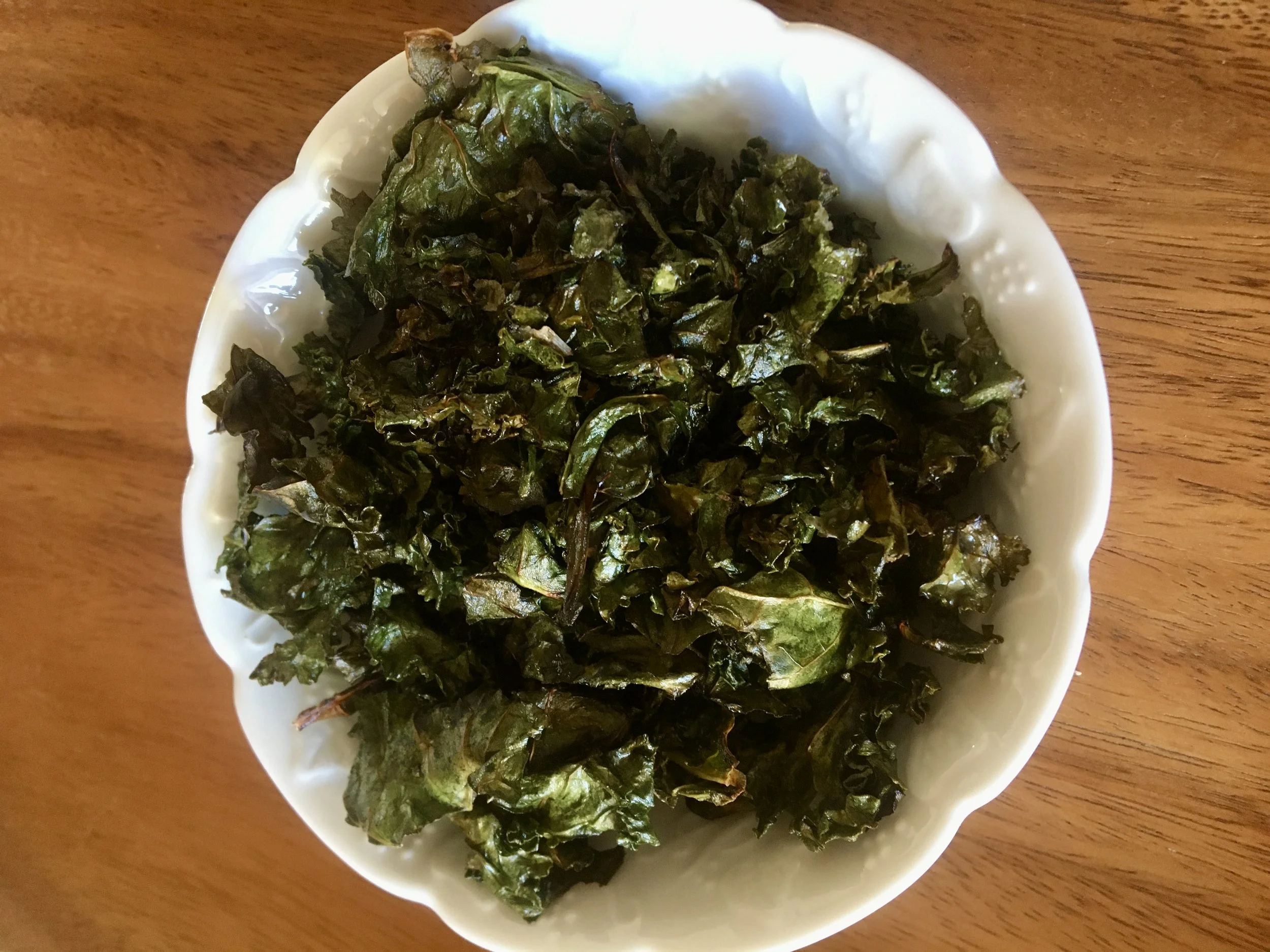 Sea Salt + Vinegar Kale Chips Recipe — Wildflower Medicine